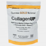 Gidrolizlangan kollagen peptidlari vitaminlari, California Gold Nutrition Collagen UP, 206 g