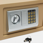 Katta seyf qulfi bilan, A4, uy uchun, himoya va xavfsizlik kalit va parol yordamida