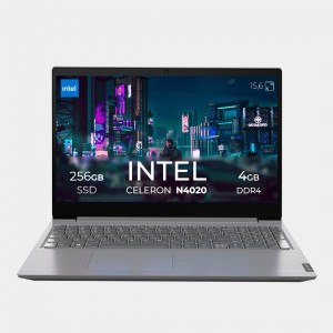 Noutbuk Lenovo Intel Celeron N4020 DDR4 4 GB, 256 GB SSD, Iron Grey, 15.6"