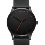 Классические кожаные часы MVMT черного цвета (Digital)