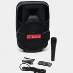 Portativ simsiz Bluetooth dinamik, qayta zaryadlanuvchi HIFI Bass USB masofadan boshqarish