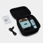 Simsiz mikrofonli kolonka, aqlli karaoke-kolonka model K18 retro uslubidagi dinamik