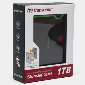 Tashqi qattiq disk Transcend USB 3.1 Gen1 1tb 2tb HDD, cho'tak diski