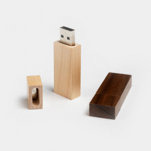 Yog'och flesh-disk 4/8/16/32 GB, USB 2.0